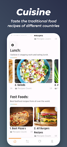 Screenshot of Food Recipes Offline, MealBook