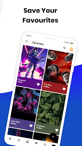 WallBee 4K, Amoled  Live Wallpapers