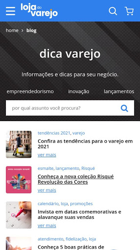 Loja do Varejo Screen 3