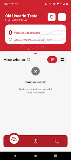 Android application Segurart Rastreamento screenshort