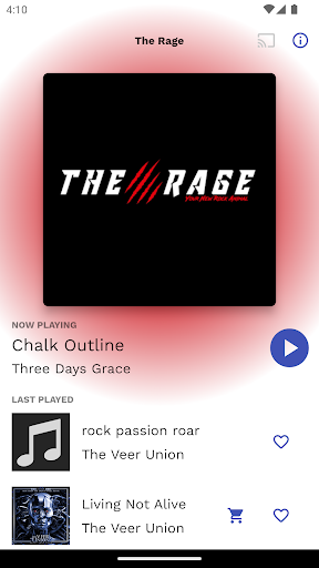 Android application The Rage Online screenshort