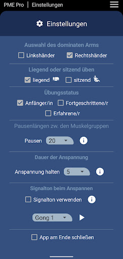 Progressive Muskelentspannung screenshot 4