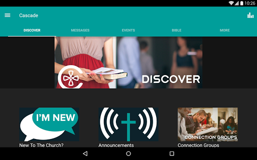 Screenshot of Cascade Hills Church