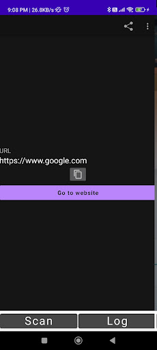 Simple QR Code Scanner Screen 2