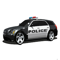 Вождение полицейской машины 3D