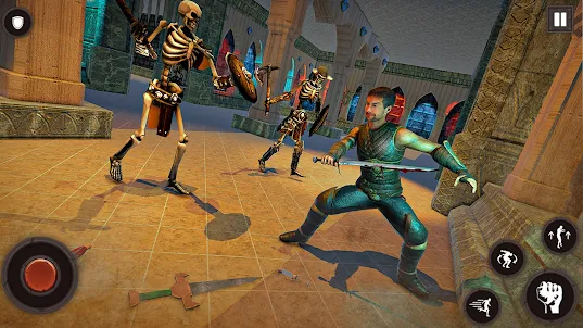 Ninja Warrior Fight Games 3D