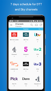 TV Listings Guide UK Cisana TV Screenshot