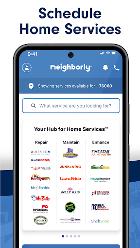 Android application Neighborly: Home Services screenshort