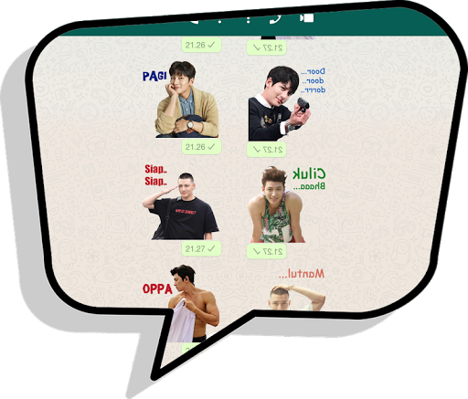Ji Chang Wook WA  Sticker