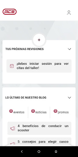Android application MCE Badajoz Informa screenshort