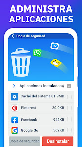 Captura de Pantalla 7 Limpiador de teléfonos español android