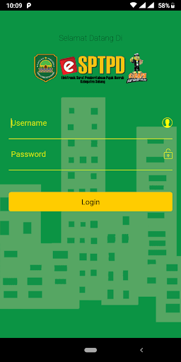 Android application e-SPTPD Kab Subang screenshort