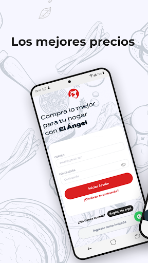 Android application El Ángel Supermercado screenshort