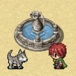 Imagen de ícono de 旅立つ勇者と城と犬