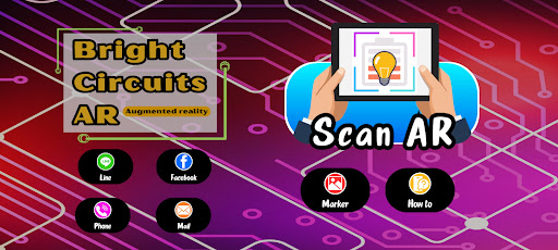 Android application Bright Circuits AR screenshort