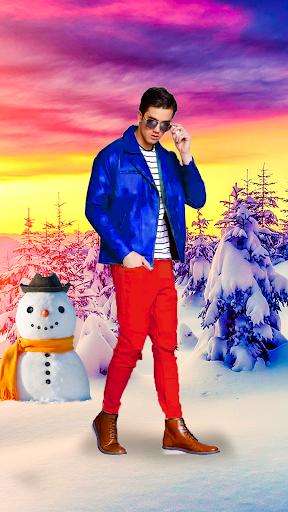 Snowfall Photo Frames & Editor Screen 2