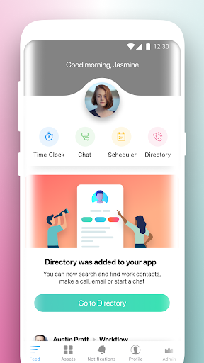 Android application MyDex screenshort