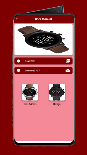 Fossil 5ta Smart Watch Guide Screen 2