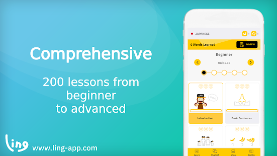 Learn Japanese with Ling 3.5.7 APK screenshots 1