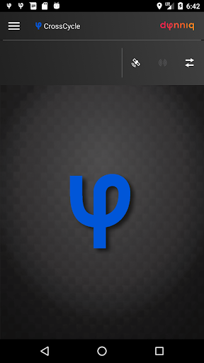 Android application CrossCycle screenshort