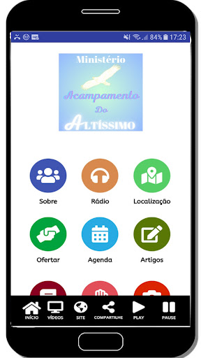 Android application Acampamento do Altíssimo screenshort