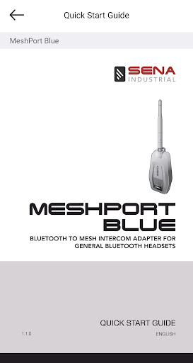 Sena MeshPort Screen 3