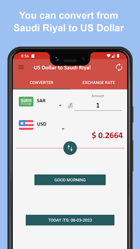 US Dollar to Saudi Riyal Screen 3