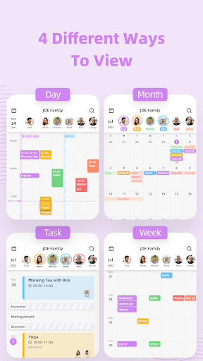 Cubbily Family Shared Calendar Screen 2