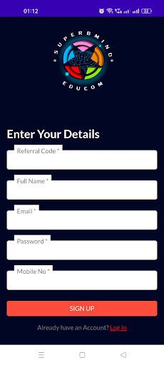 SUPERBMIND MENTOR Screen 2