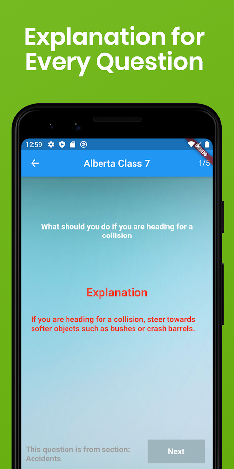 #5. Alberta Driving Test 2023 Prep (Android) 由: Deedal Studio Inc