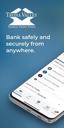 Android application Trona Valley Mobile Banking screenshort