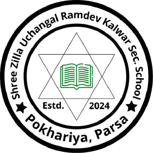 Zilla Uchangal Sec school logo