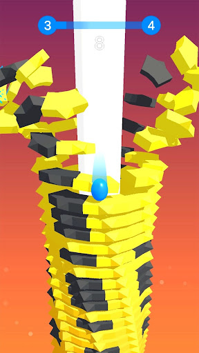 Android application Stack Ball Crash 3d screenshort