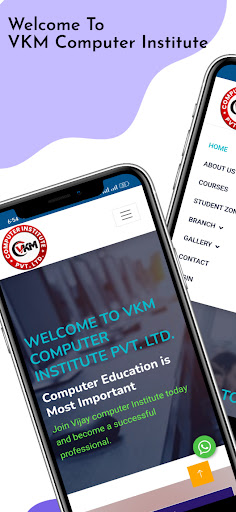 Android application VKM Computer Institute screenshort