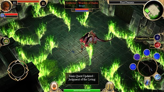 Екранна снимка на Titan Quest: Ultimate Edition