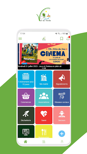 Android application Val au Perche screenshort