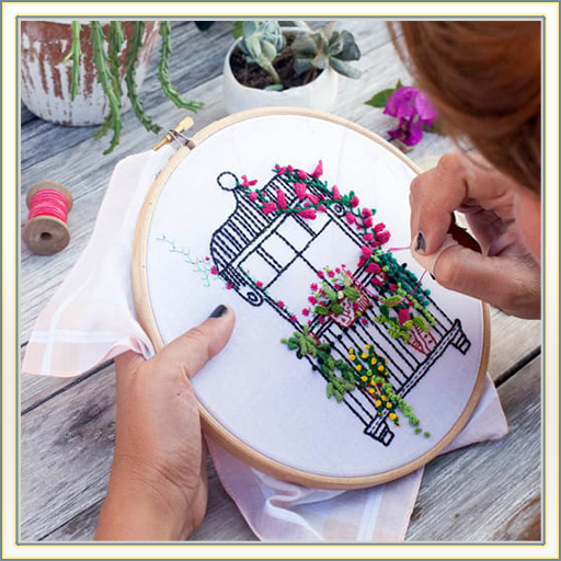 Learn to embroider