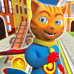 Cover Image of Download Super Hero Cat Run  APK