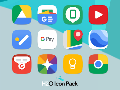 H2O Free Icon Pack – Squircle UI APK 6.6 (Patched) Gallery 3