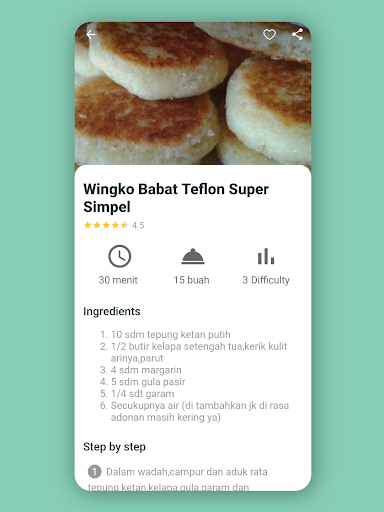 Resep Aneka Kue Basah - Kering