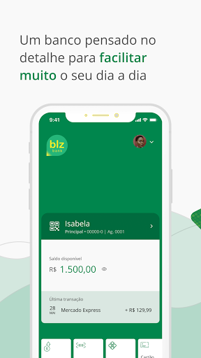 Android application BLZ Bank screenshort