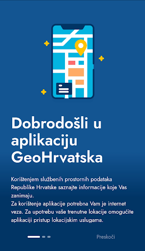 Android application GeoHrvatska screenshort