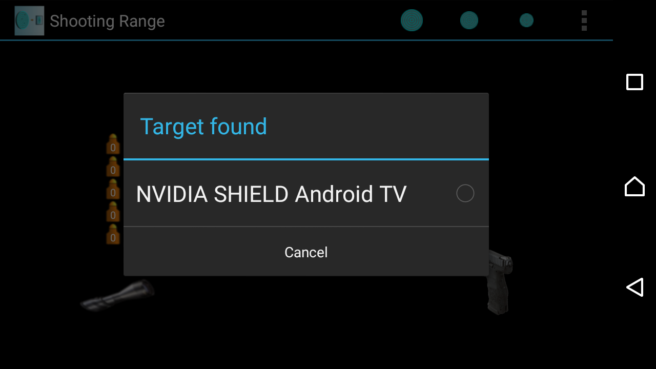 Android application Shooting Range screenshort