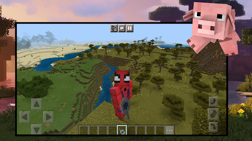 Spiderman Minecraft Game Mod screenshots 1
