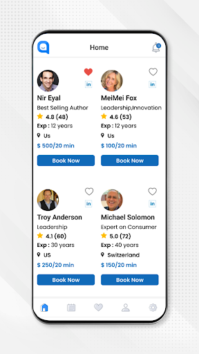 The Askme Network Screen 2