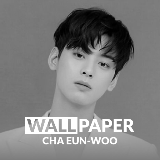 CHA EUNWOO HD Wallpaper logo