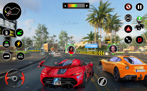 Racing in Highway Car 3D Games Screen 3
