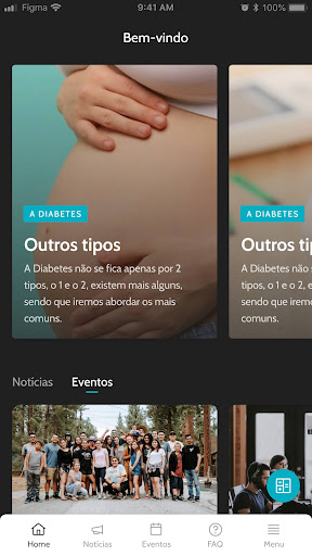 Android application Diabretes screenshort