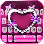 Cover Image of Download Luxury Heart Keyboard Theme  APK