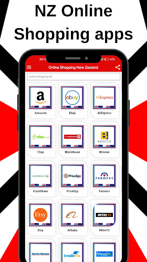 Android application NZ Online Shopping Stores screenshort